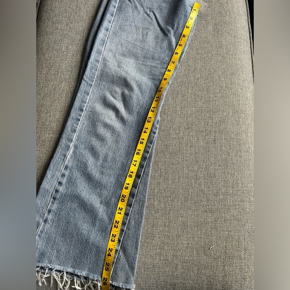 RE/DONE Originals 2017 High Rise Crop Flare in ultra light - Picture 13 of 13